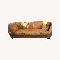 William Sonoma Leather Laguna Sofa