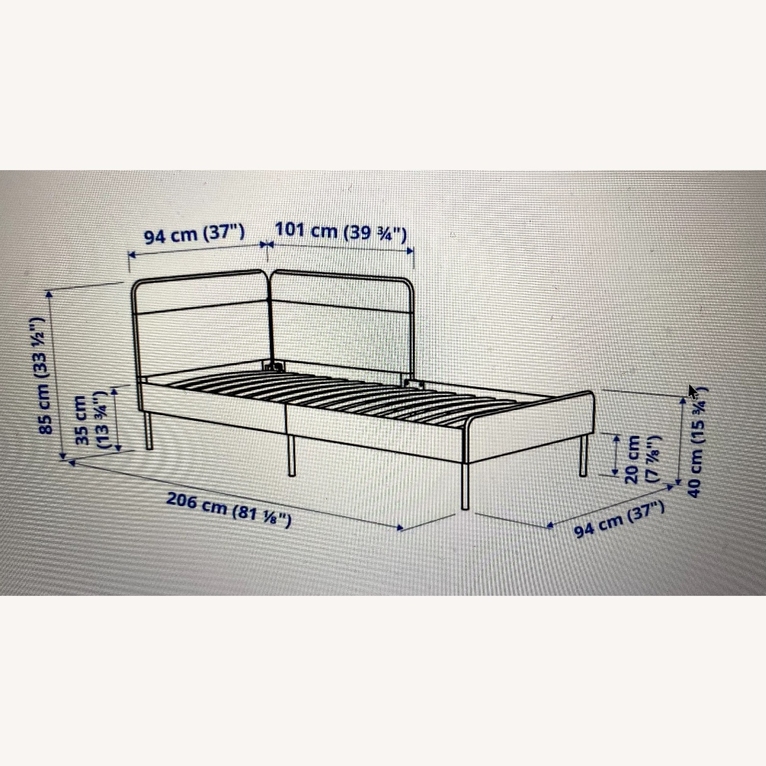 IKEA Twin Bed - image-6