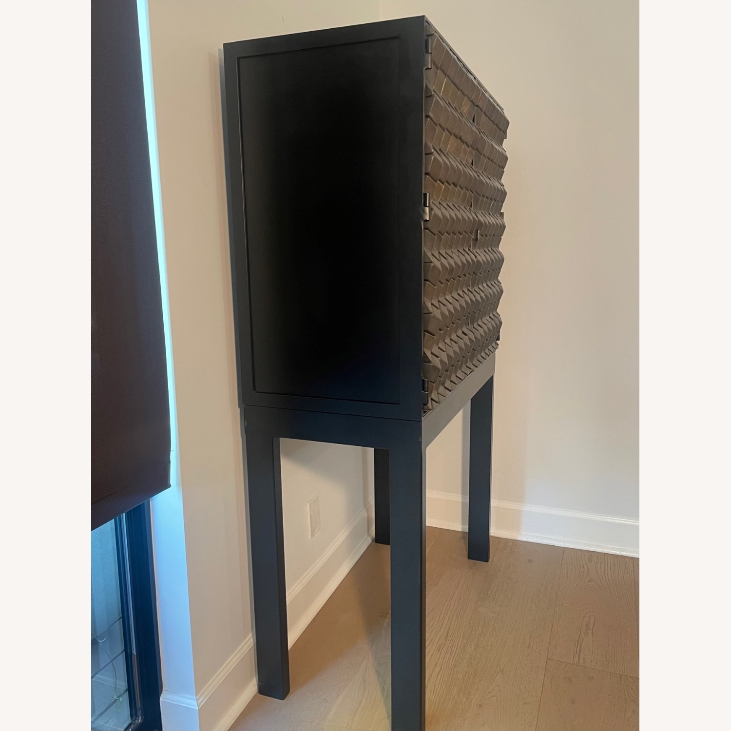 1Stdibs Artisan Bar Cabinet w Ceramic Clad Doors - image-2