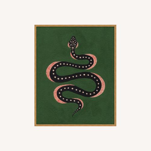 Used Willa Hearts Serpent Framend Print for sale on AptDeco