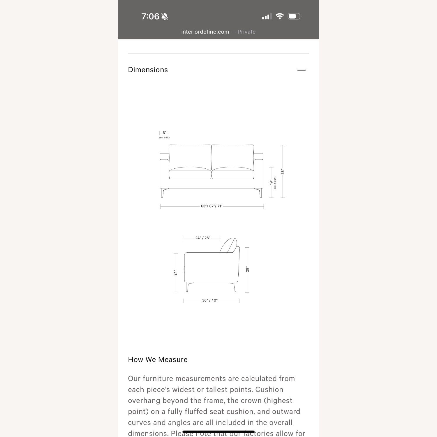 Interior Define Sloan Blue Velvet 2 Seater Sofa - image-7