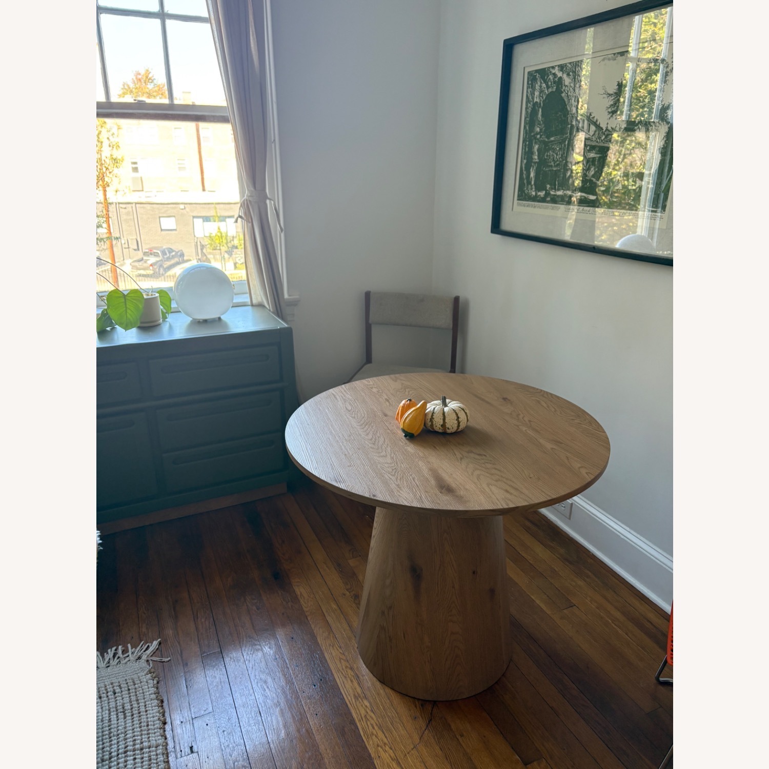 Natural Wood Veneer Dining Table - image-3