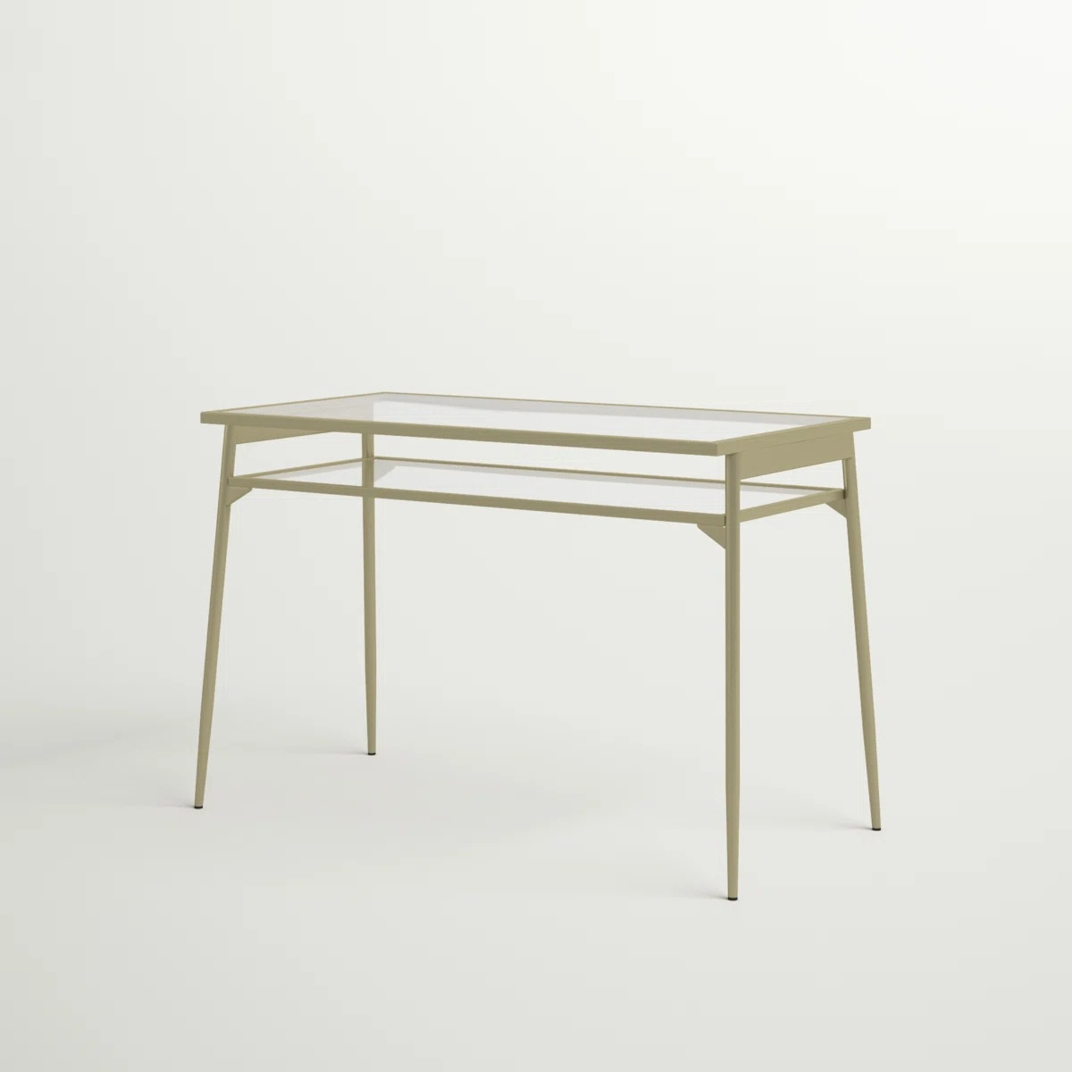 Wayfair Gold Glass Desk - image-6