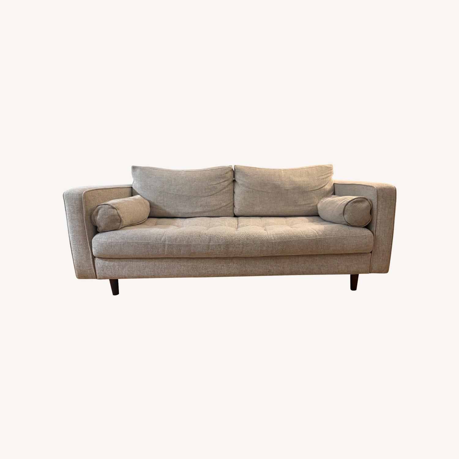 Article Sven Light Gray Fabric Loveseat - image-7