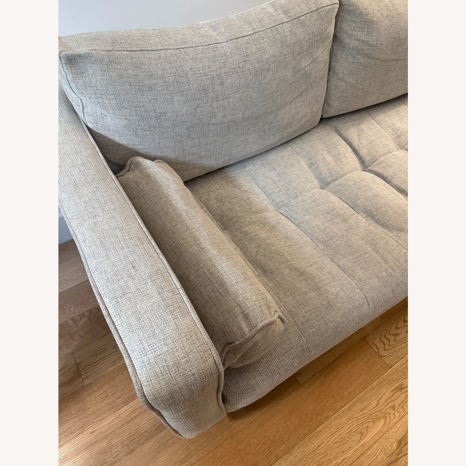 Article Sven Light Gray Fabric Loveseat - image-4