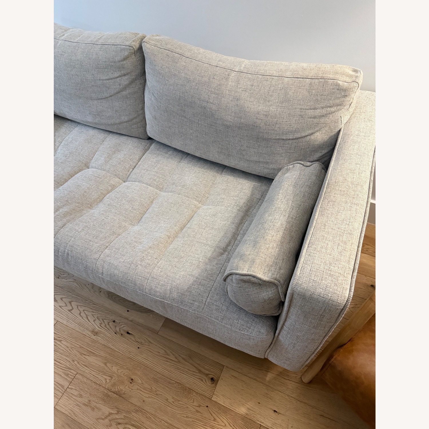 Article Sven Light Gray Fabric Loveseat - image-5