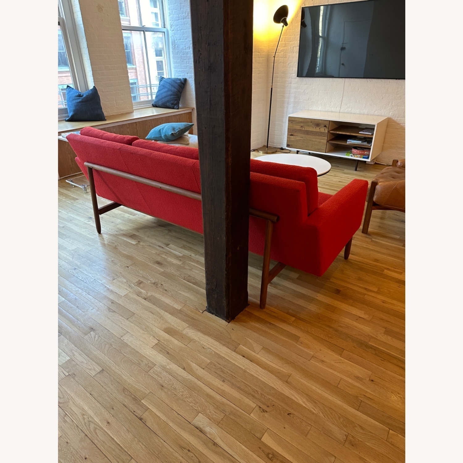 Design Within Reach Raleigh Sofa Red - image-3