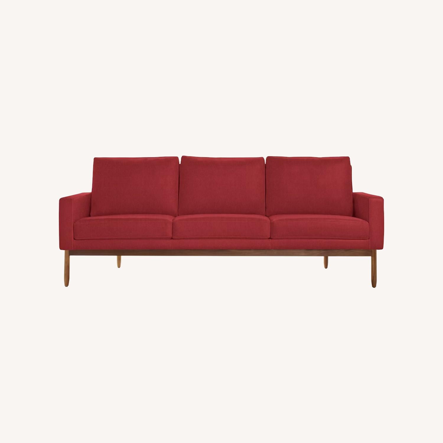 Design Within Reach Raleigh Sofa Red - image-0
