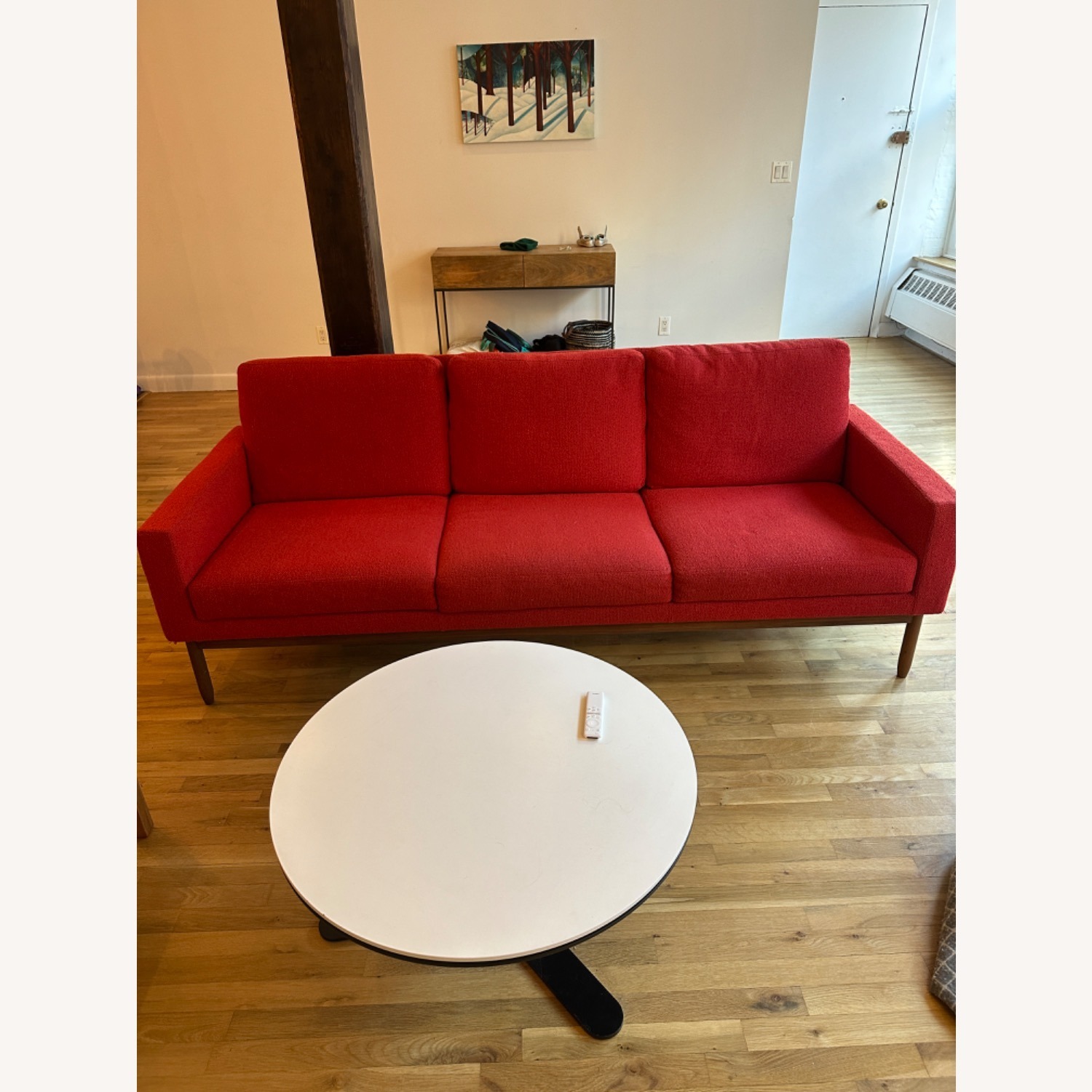 Design Within Reach Raleigh Sofa Red - image-1