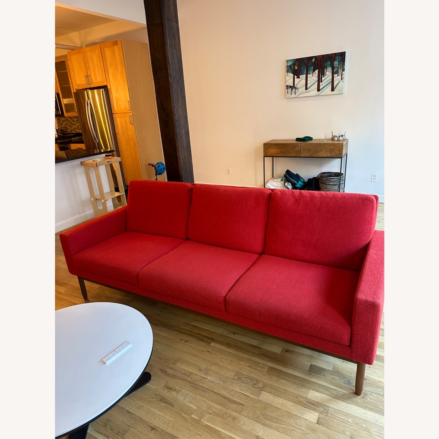Design Within Reach Raleigh Sofa Red - image-2