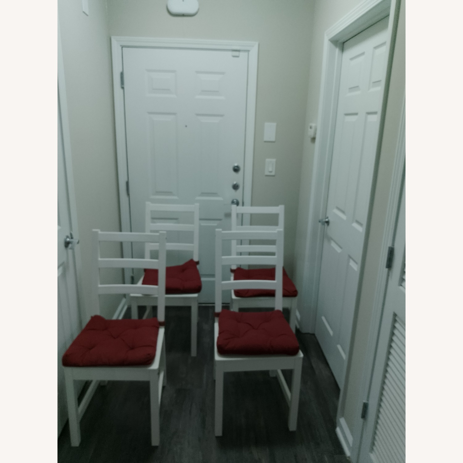 White Wood Dining Chair - image-3