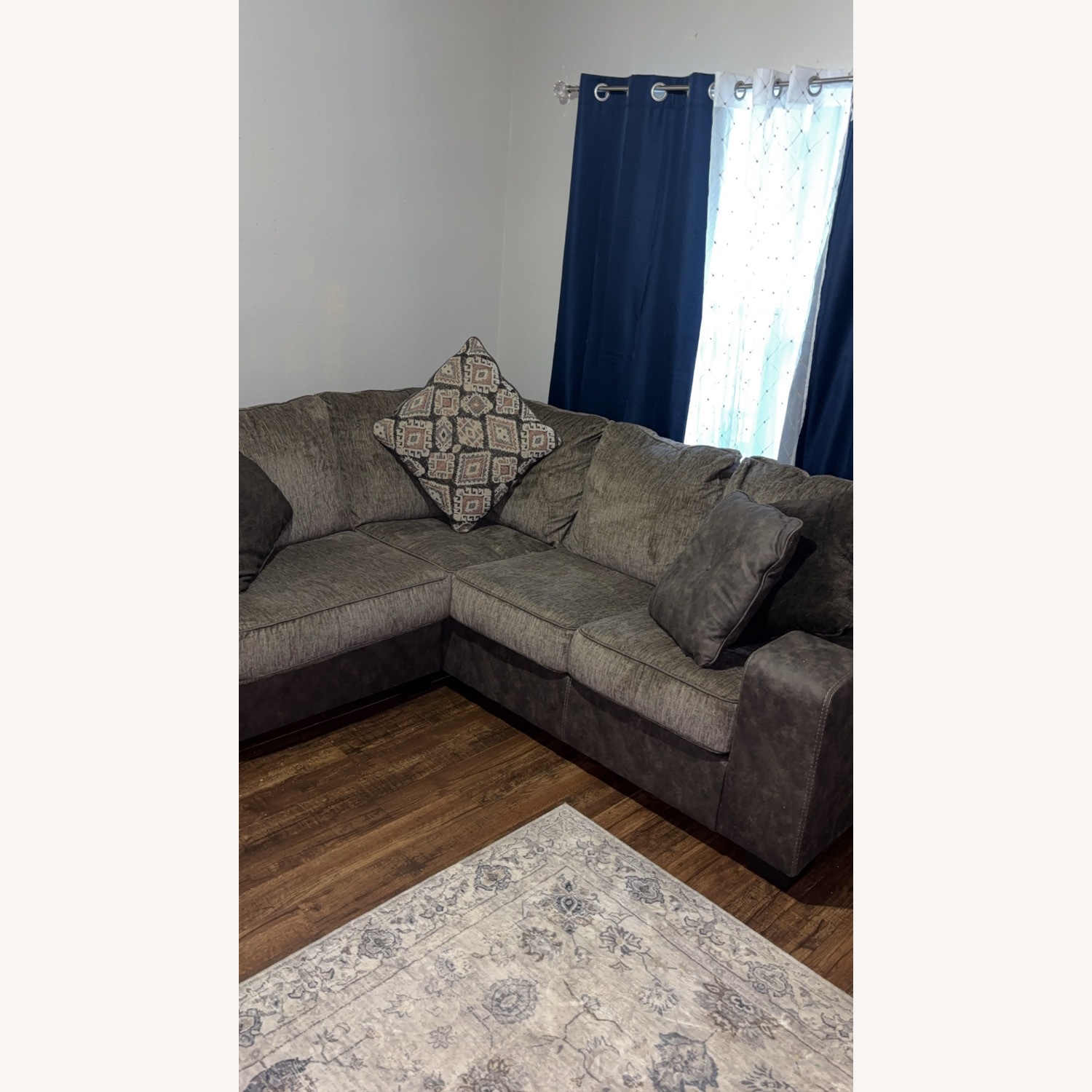 Ashley Furniture Dark Brown 3+ Piece Sectional - image-3