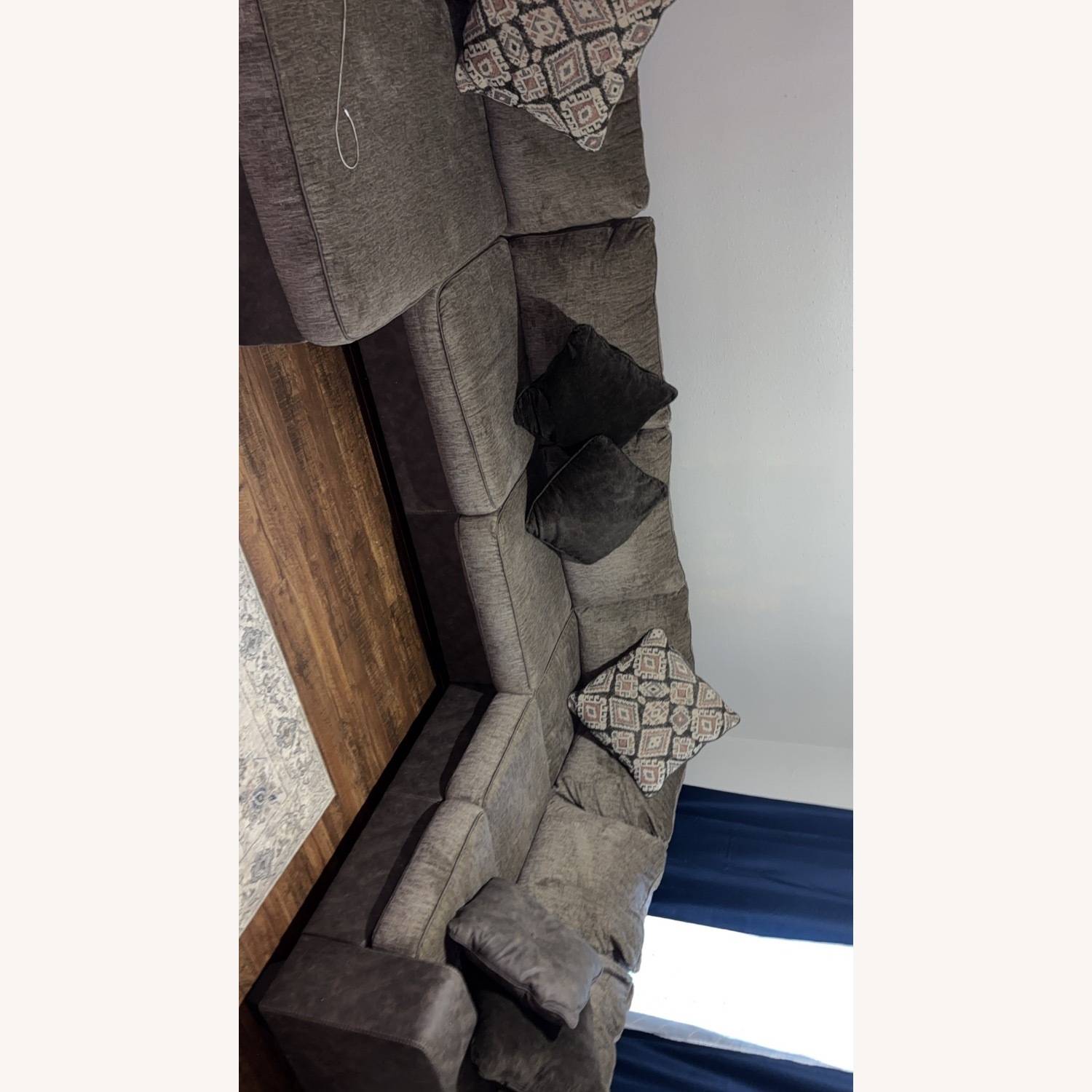 Ashley Furniture Dark Brown 3+ Piece Sectional - image-1