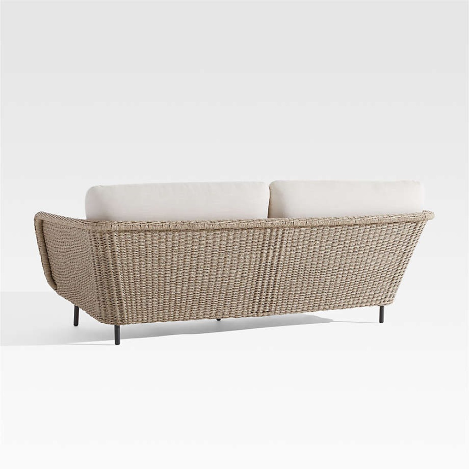 Crate & Barrel Grotta 74" Natural Futon - image-3