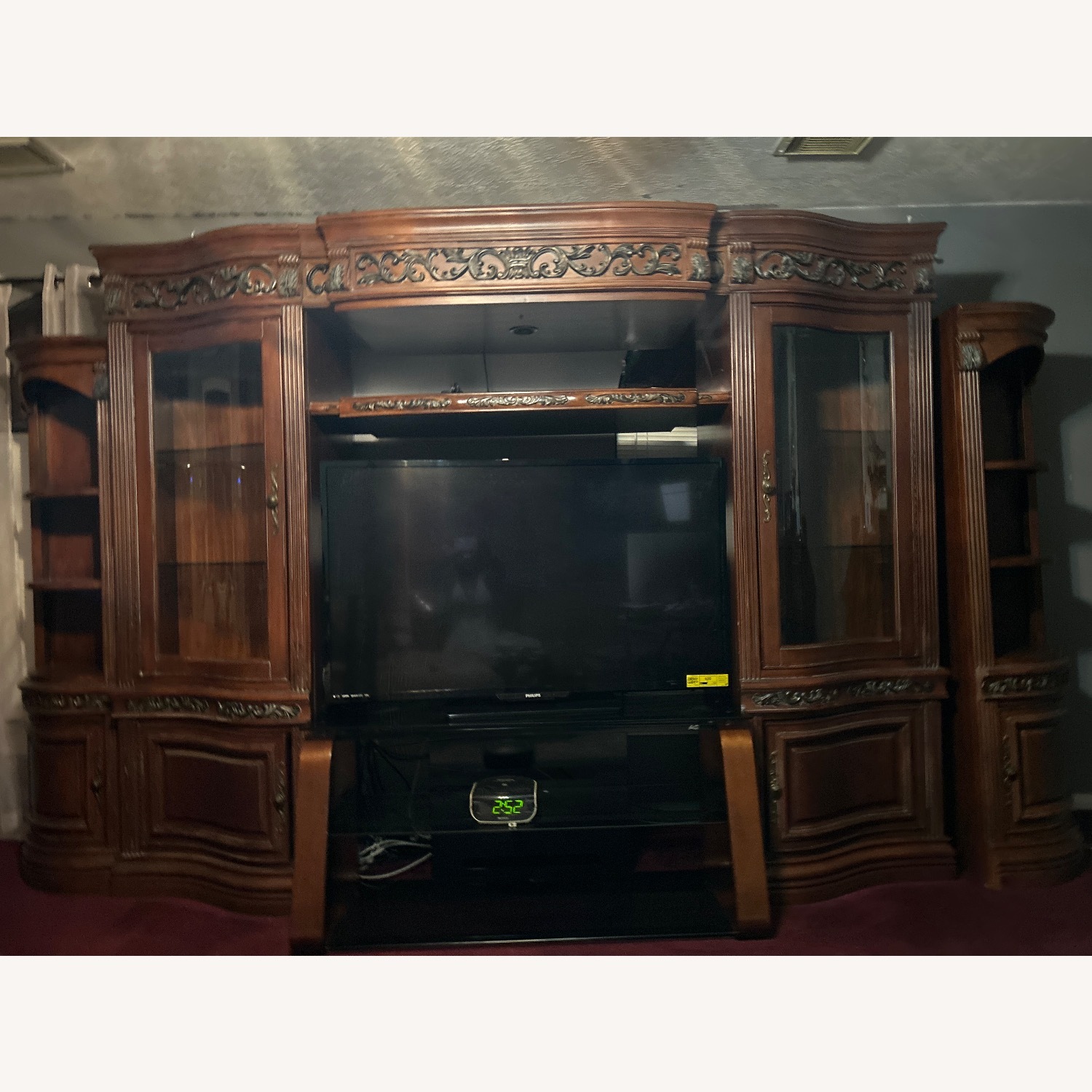 Large Entertainment Center - image-9