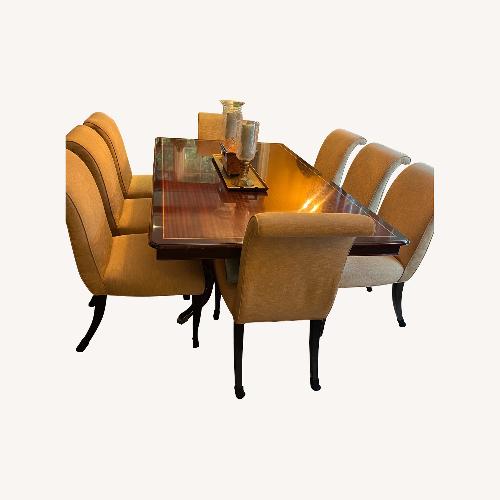 Used Dining Table & 8 Chairs for sale on AptDeco