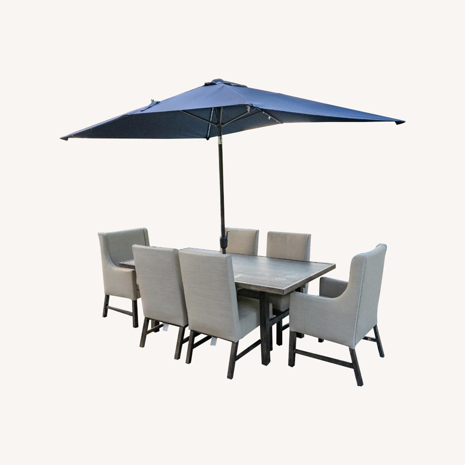 Lowe’s Allen + Roth Dark Gray Patio Furniture - image-0