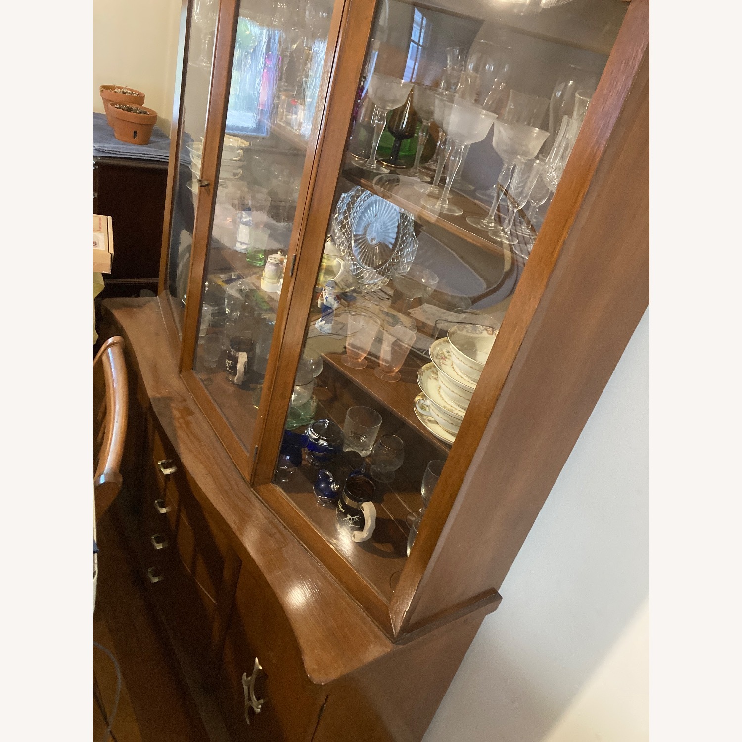 Glass China Hutch - image-3