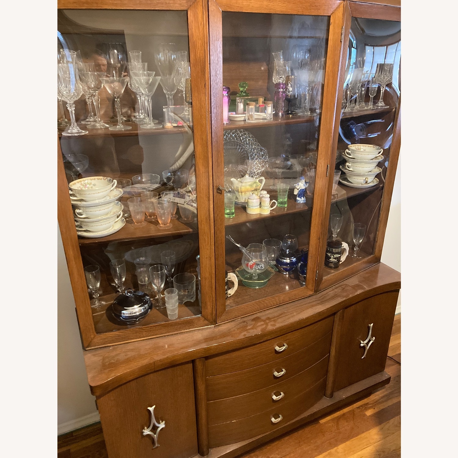 Glass China Hutch - image-1