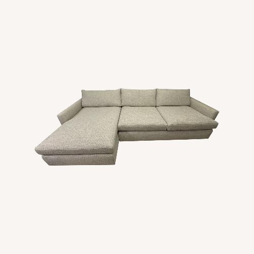Used Crate & Barrel Lounge Deep 2-Piece Sectional with Chaise for sale on AptDeco
