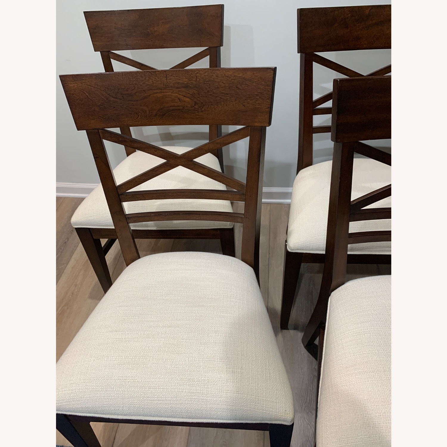 4 Ethan Allen Christopher Dining Chairs  - image-9