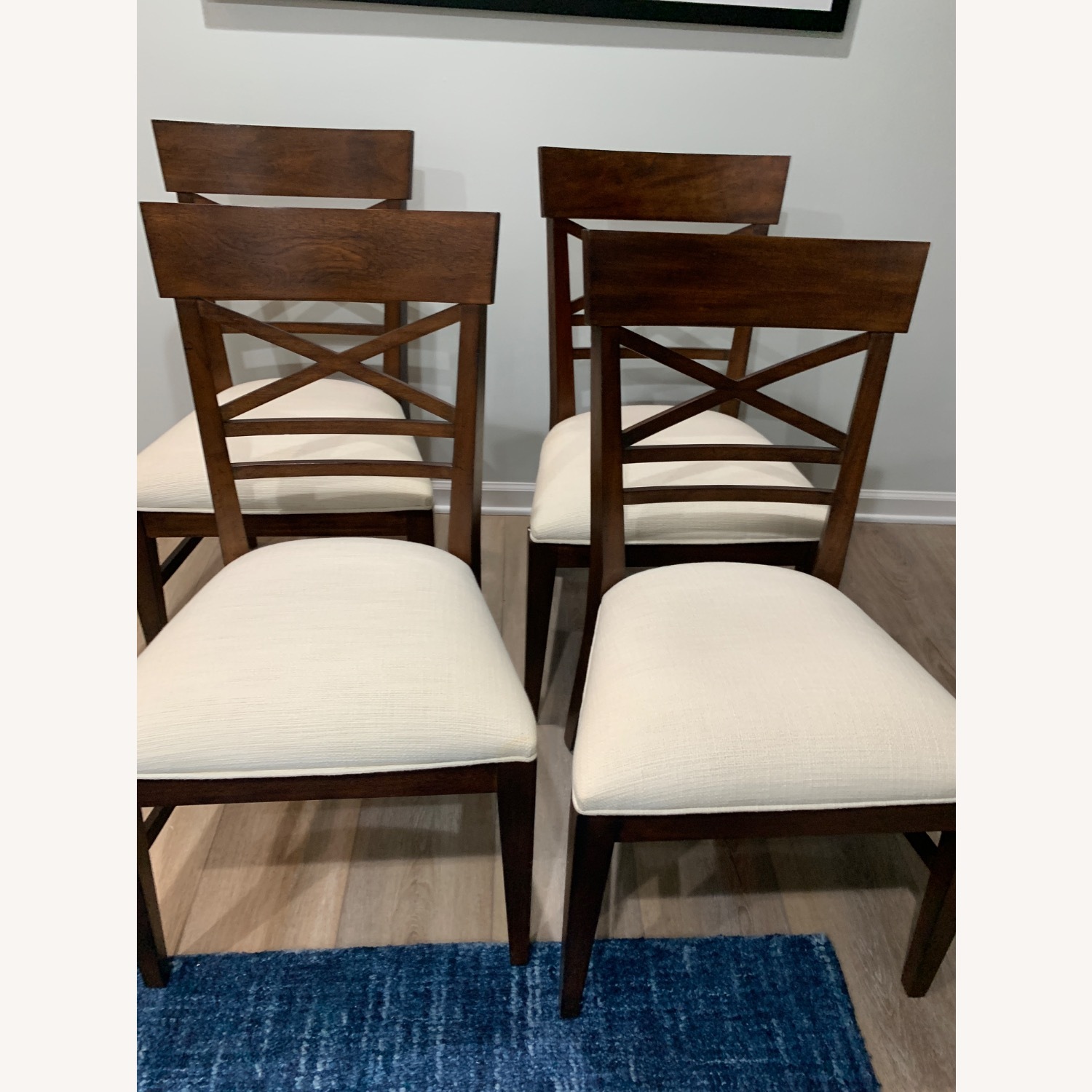 4 Ethan Allen Christopher Dining Chairs  - image-1