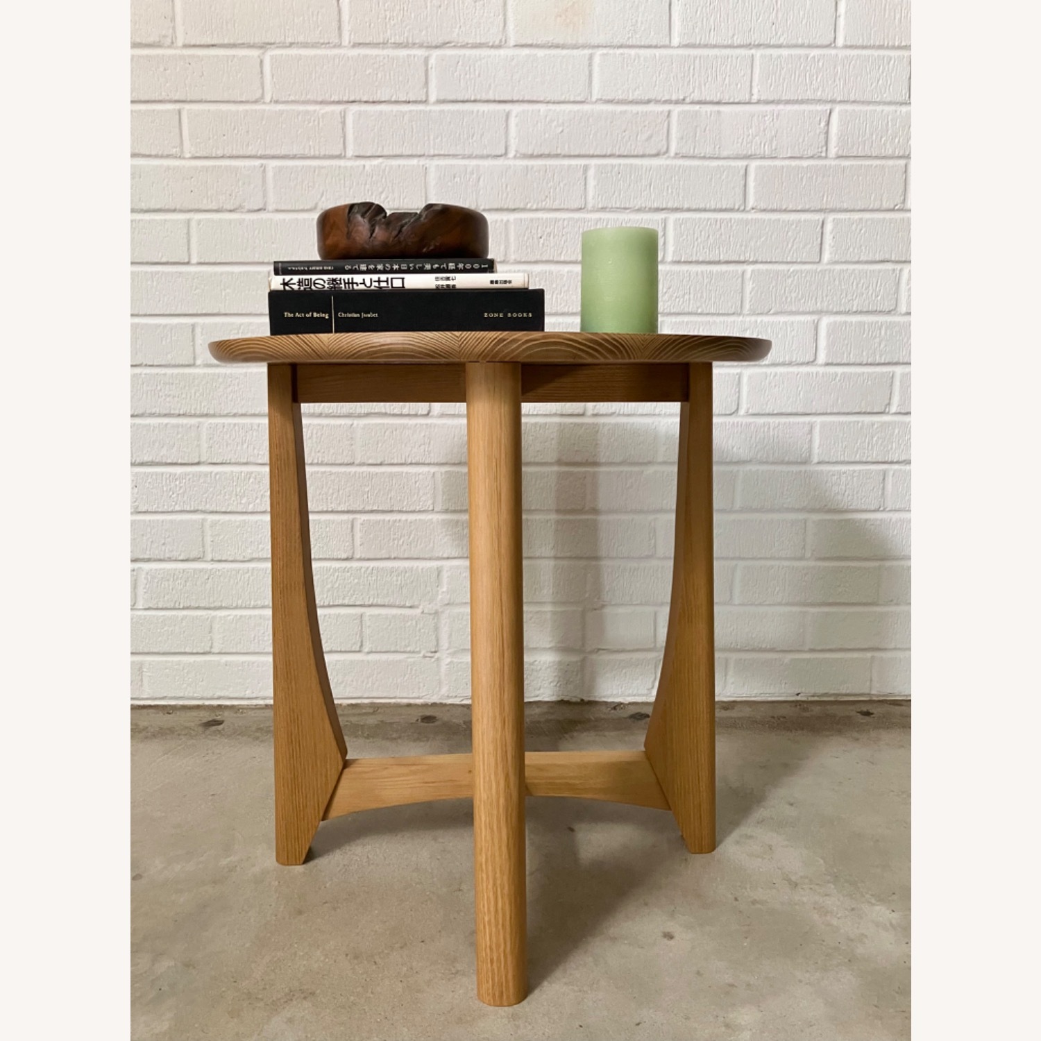 Black Locust Modern Side Table — By Tayyib Goods - image-1