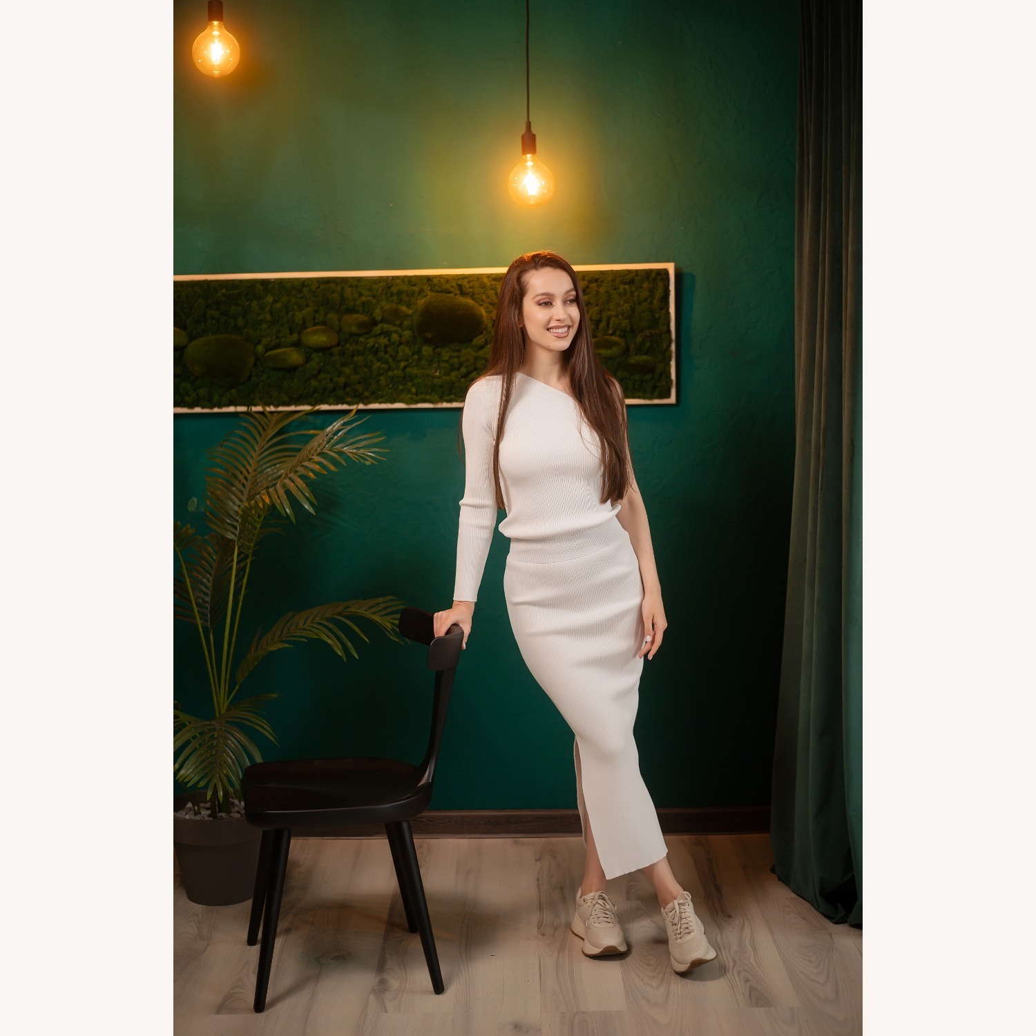 Anvil Black Wood Dining Chair - image-11