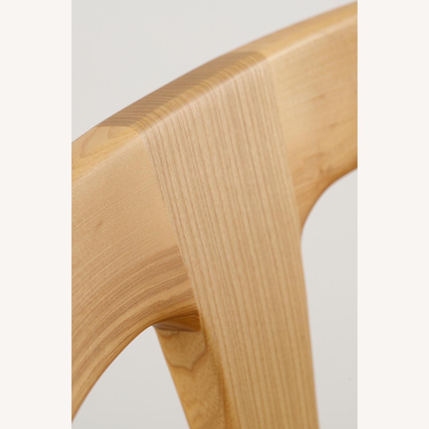 Natural Solid Wood Dining Chair - image-10