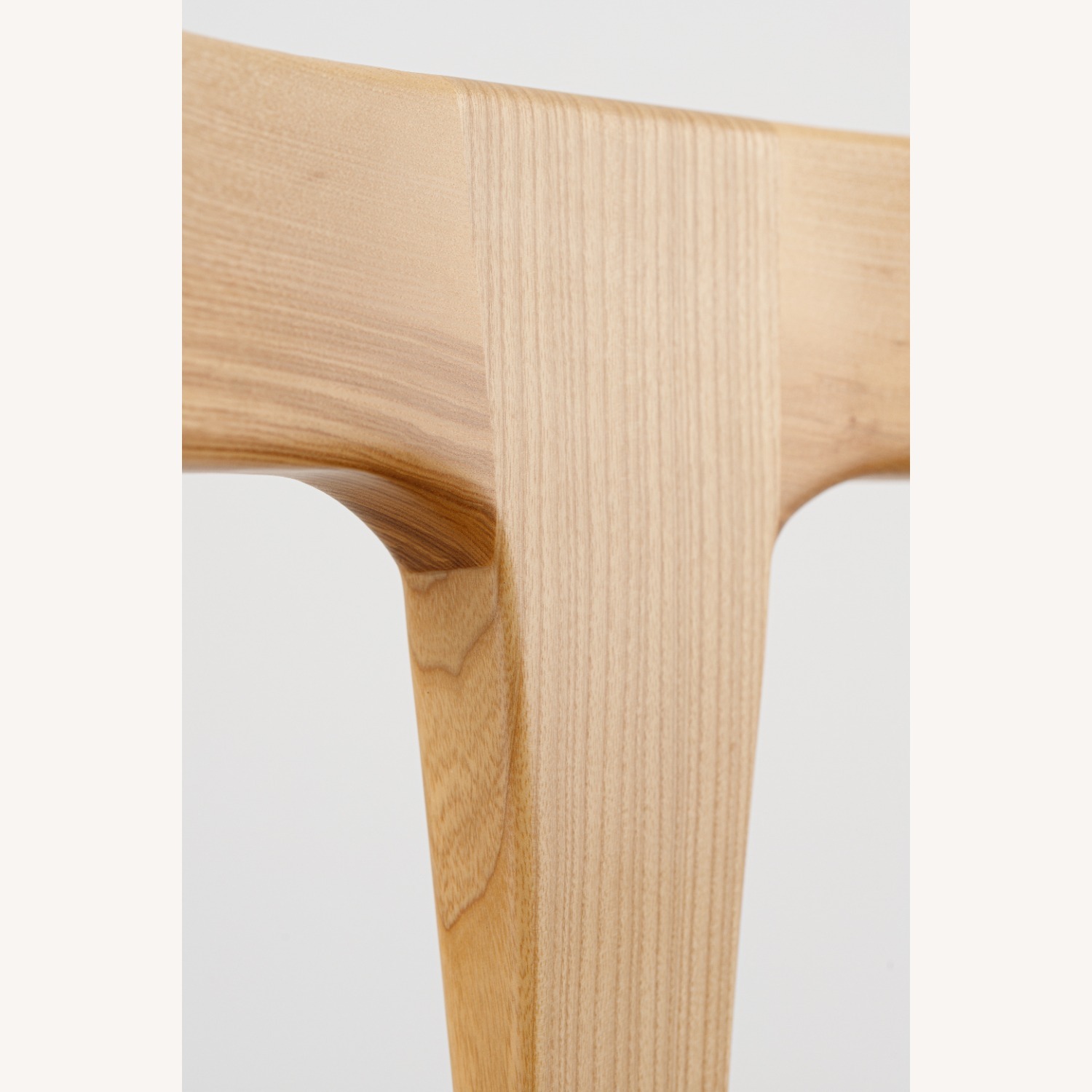 Natural Solid Wood Dining Chair - image-7
