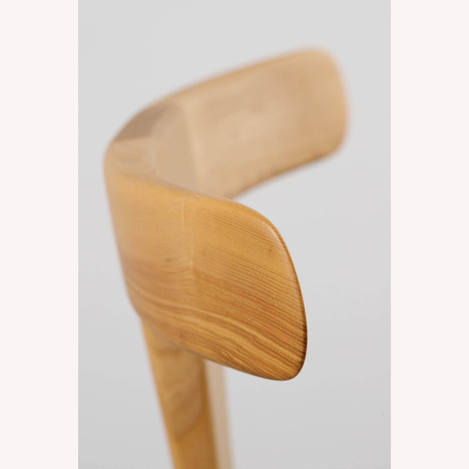 Natural Solid Wood Dining Chair - image-8