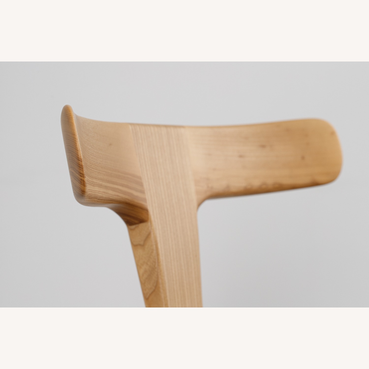 Natural Solid Wood Dining Chair - image-3