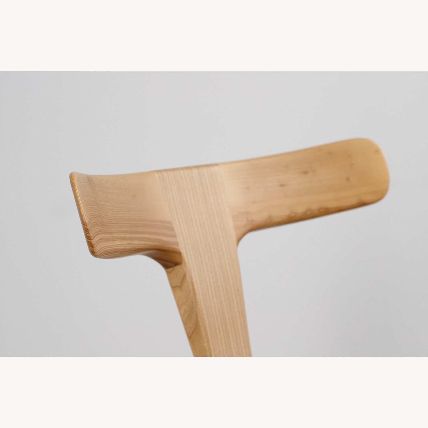 Natural Solid Wood Dining Chair - image-2