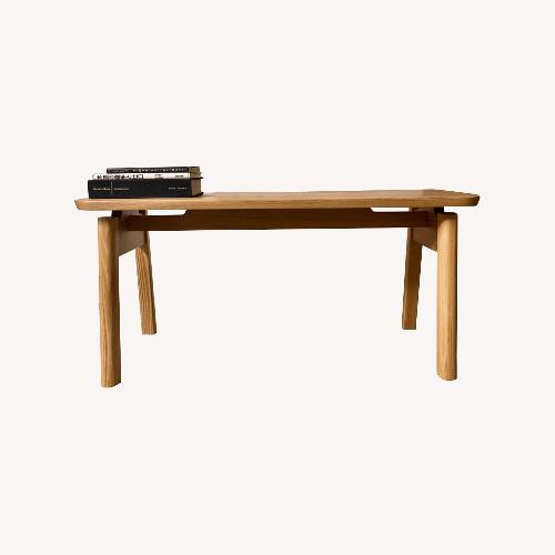 Used Tayyib Goods Natural Wood Bench for sale on AptDeco