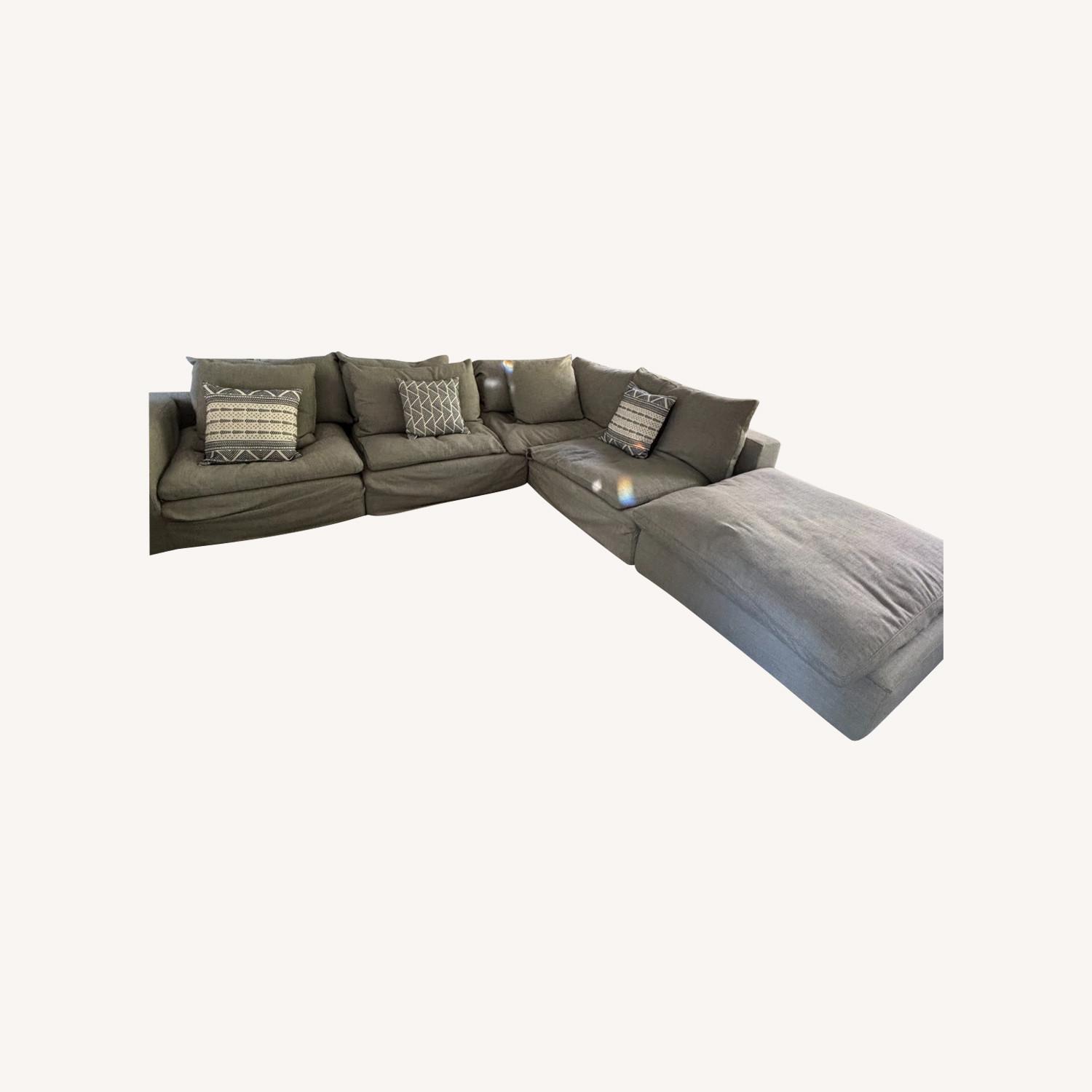 Restoration Hardware Cloud Sofa - image-0