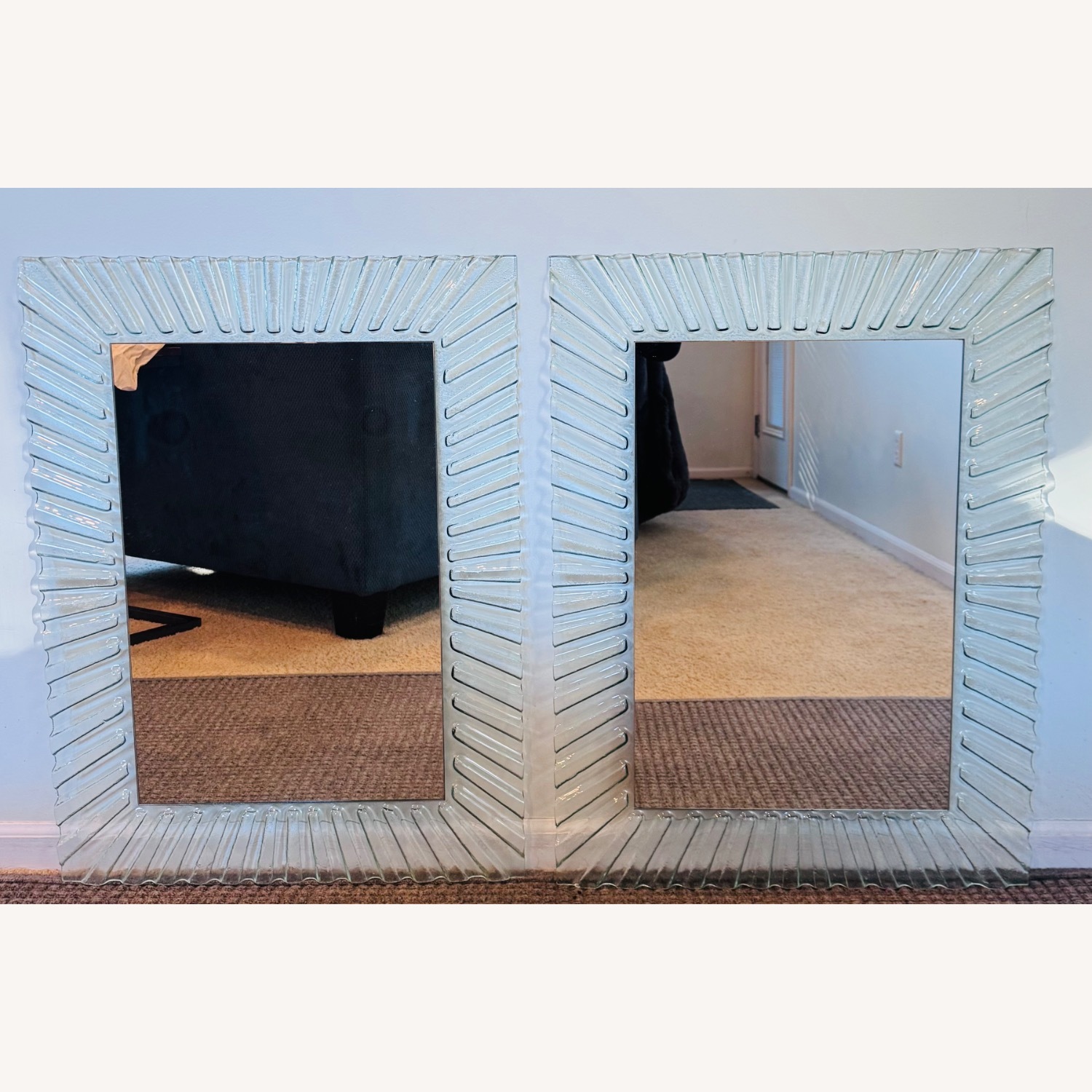 Vintage/Antique Glass Wall Mirrors - image-0