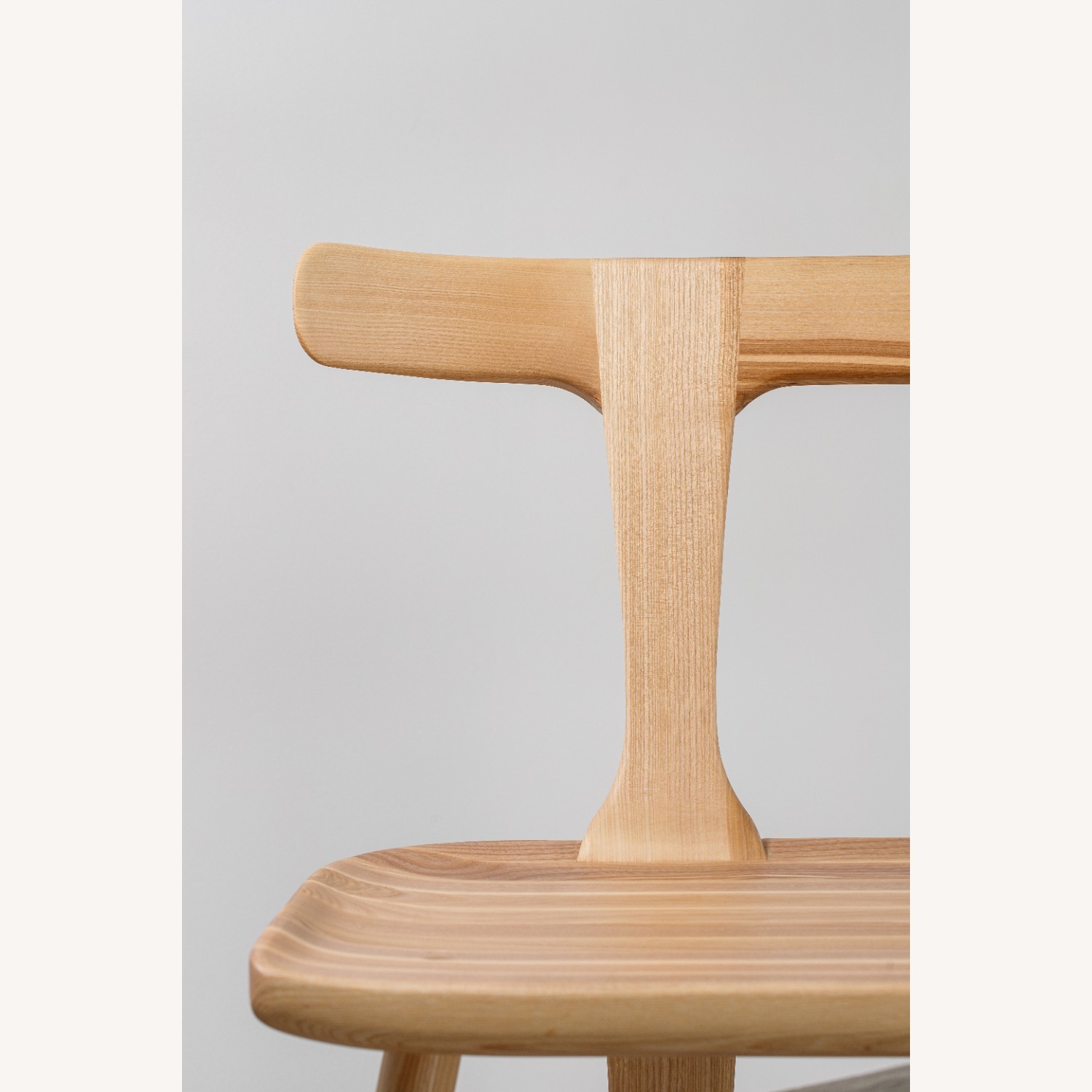 Natural Solid Wood Entryway Bench - image-4