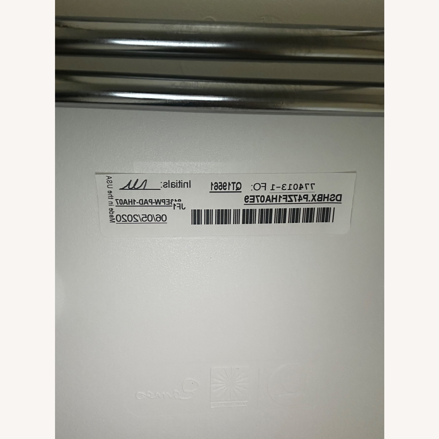 Eames Office White Fabric Stools - image-5