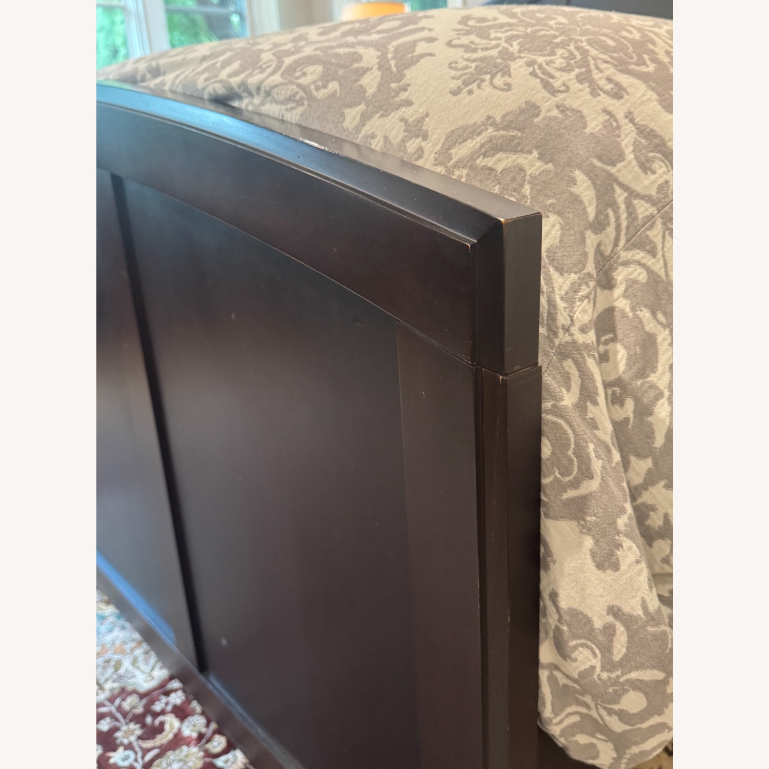 Baronet Dark Brown Wood King Bed - image-4