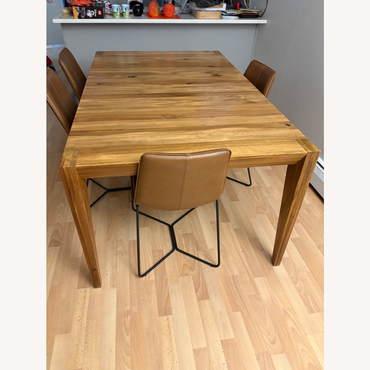 West Elm Anderson Extendable (40”-90”) Dining Table - image-1