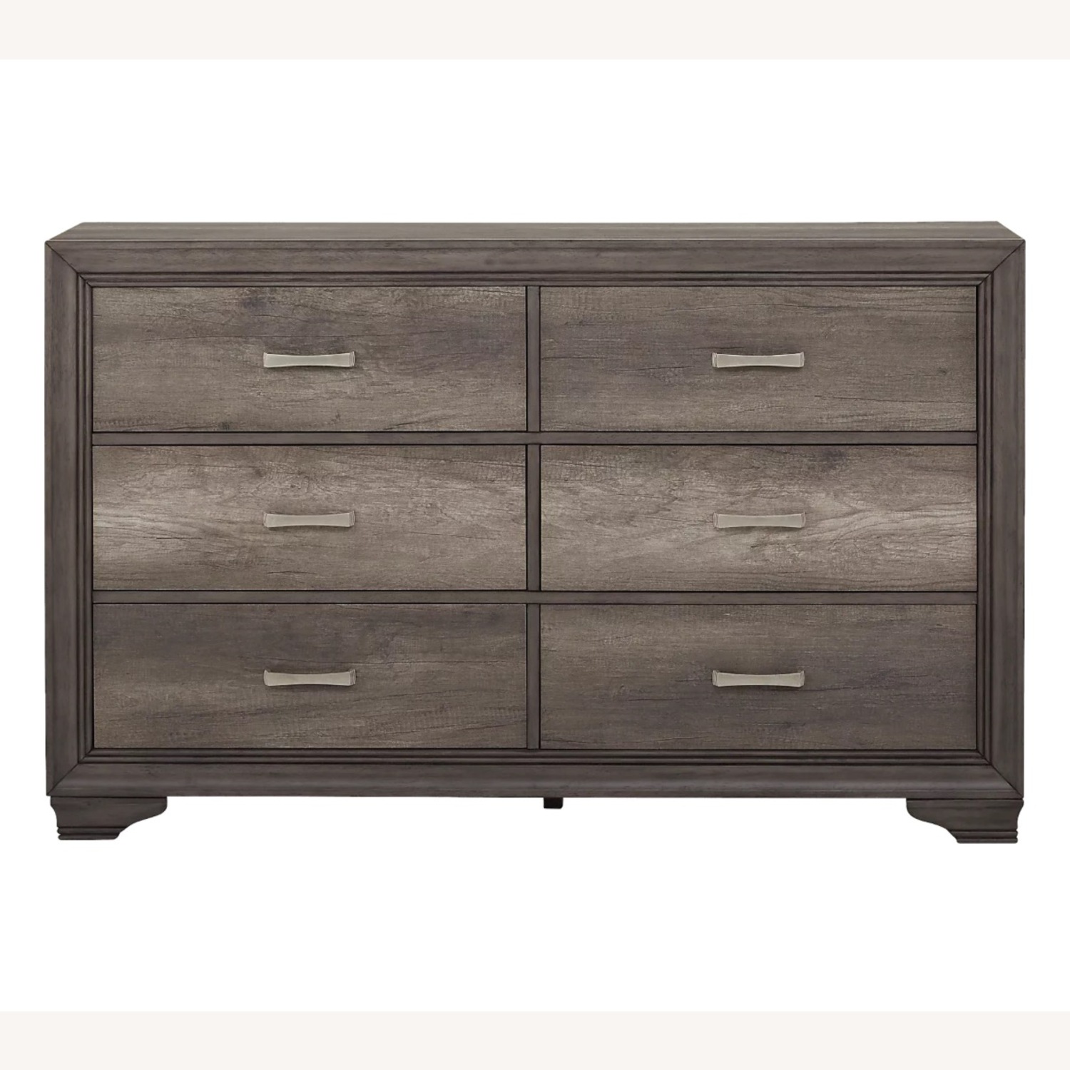Rooms To Go Marlow Light Gray Wood Dresser - image-2