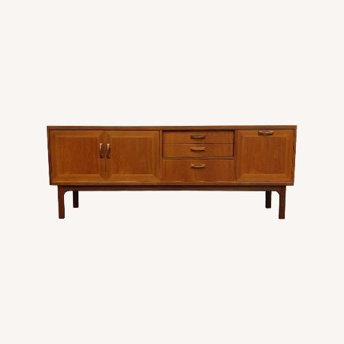 Used Vintage Mid Century Modern Teak Credenza by G Plan for sale on AptDeco
