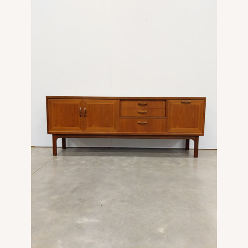 Used Vintage Mid Century Modern Teak Credenza by G Plan for sale on AptDeco