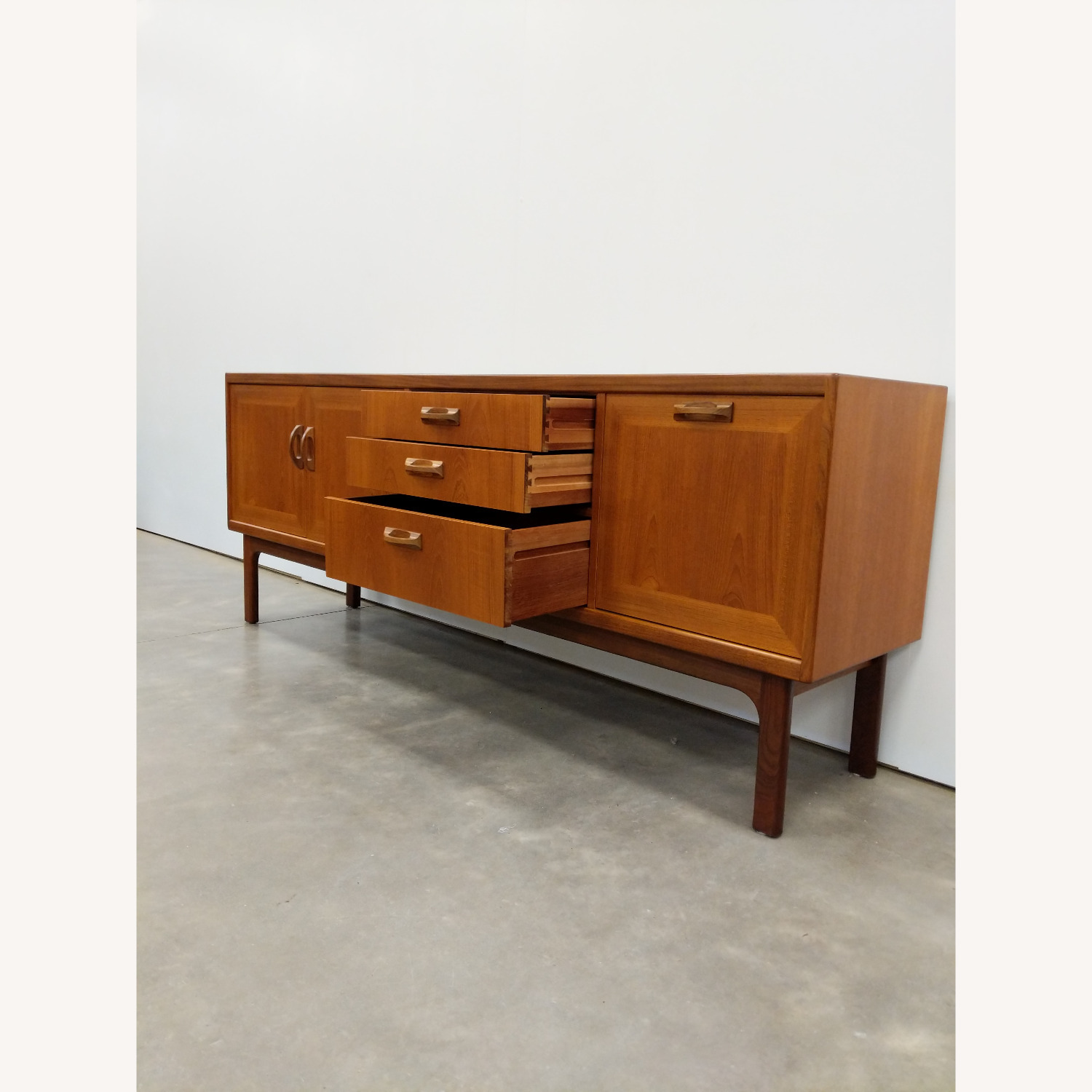 Vintage Mid Century Modern Teak Credenza by G Plan - image-3