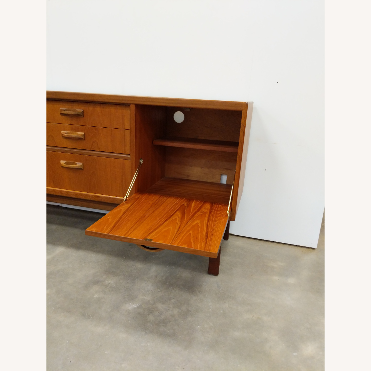 Vintage Mid Century Modern Teak Credenza by G Plan - image-4