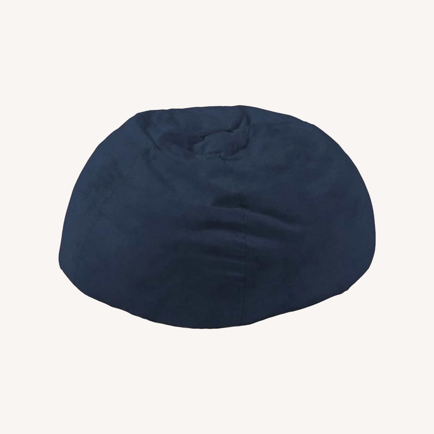 West Elm Special Order Bean Bag in Blue - image-0