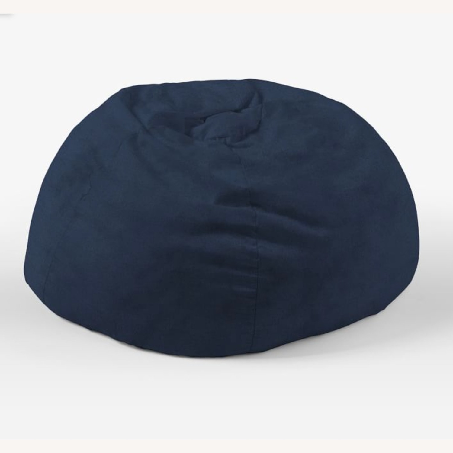 West Elm Special Order Bean Bag in Blue - image-1