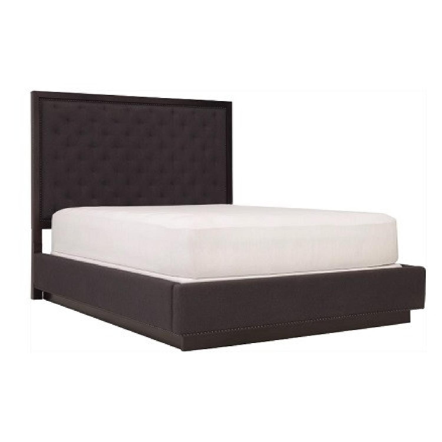 Raymour & Flanigan Senza Black Queen Bed - image-4