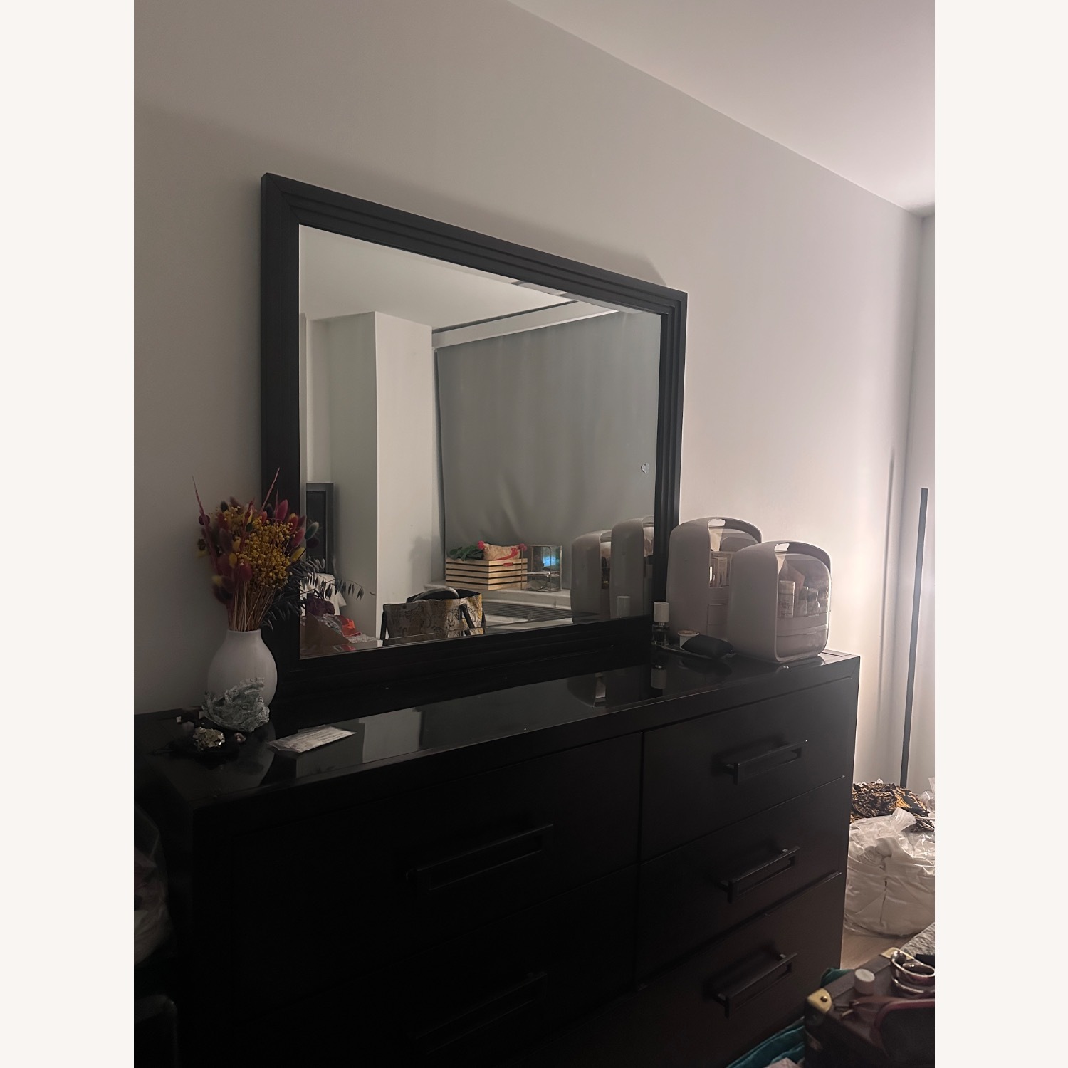 Raymour & Flanigan Senza Dark Brown Wood Dresser - image-2