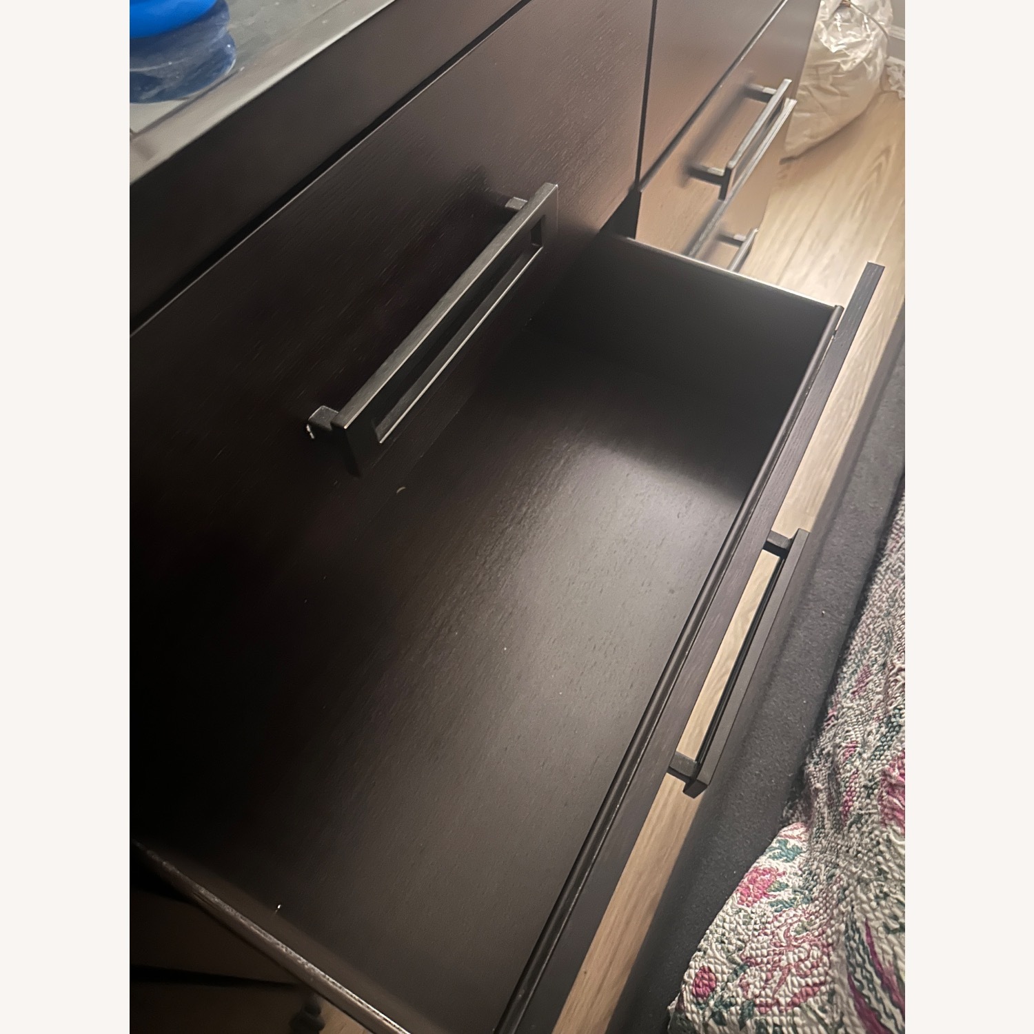 Raymour & Flanigan Senza Dark Brown Wood Dresser - image-3